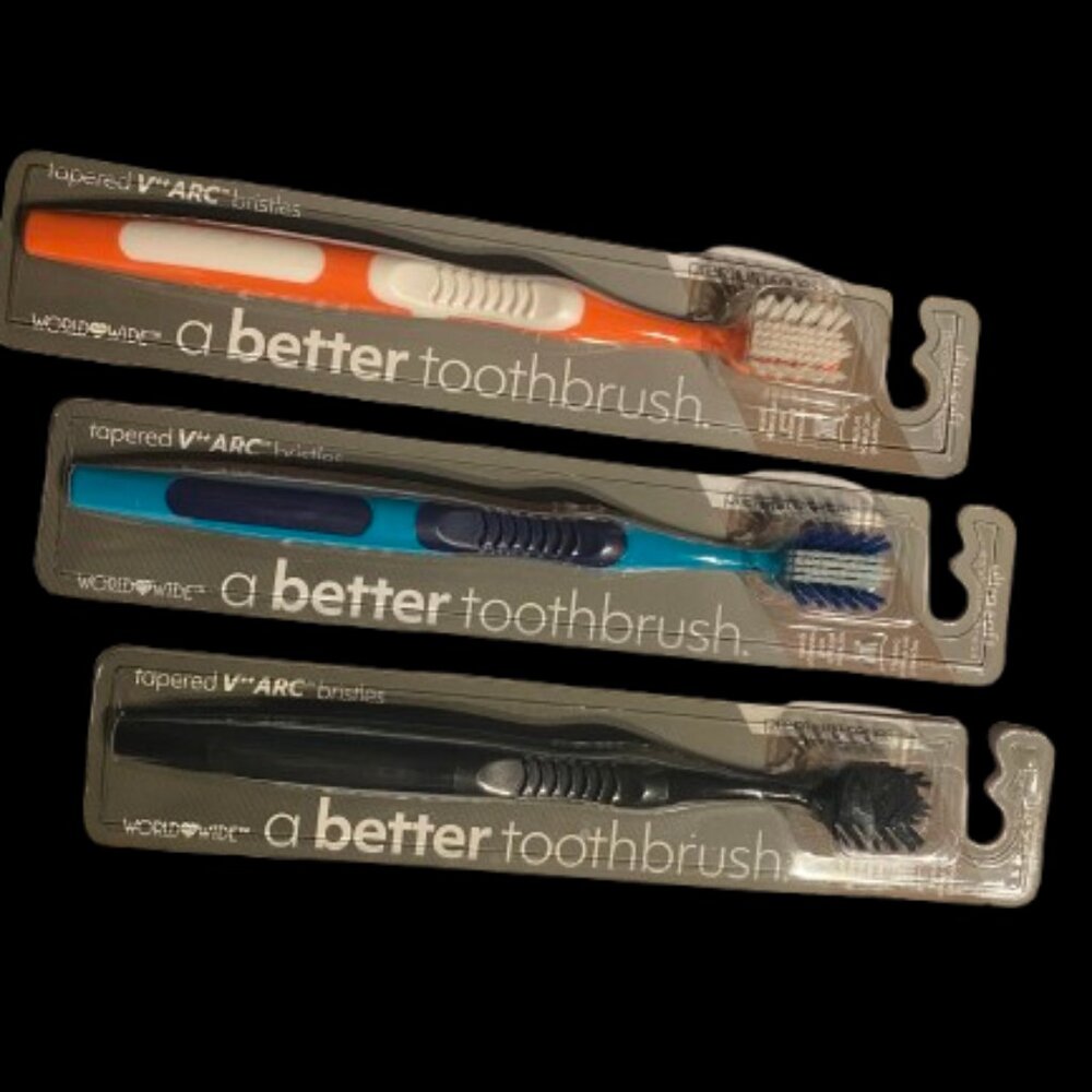 (2Pack) the World Wide Daily Toothbrush, a superior dental care solution.
